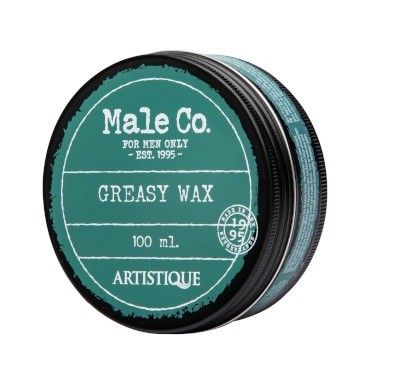 Male co greasy wax artistique