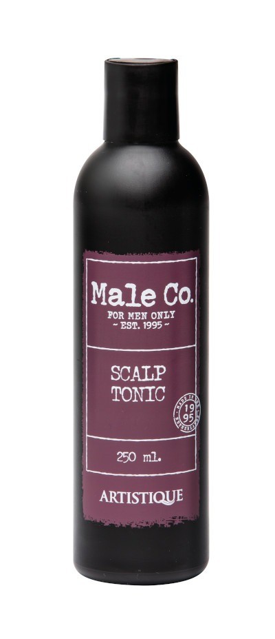 Male co scalp tonic artistique